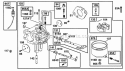 Part Location Diagram of 807710 Briggs and Stratton Float-carburetor